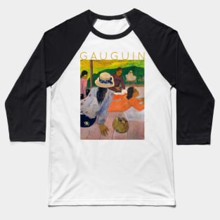 Paul Gauguin - The Siesta Baseball T-Shirt